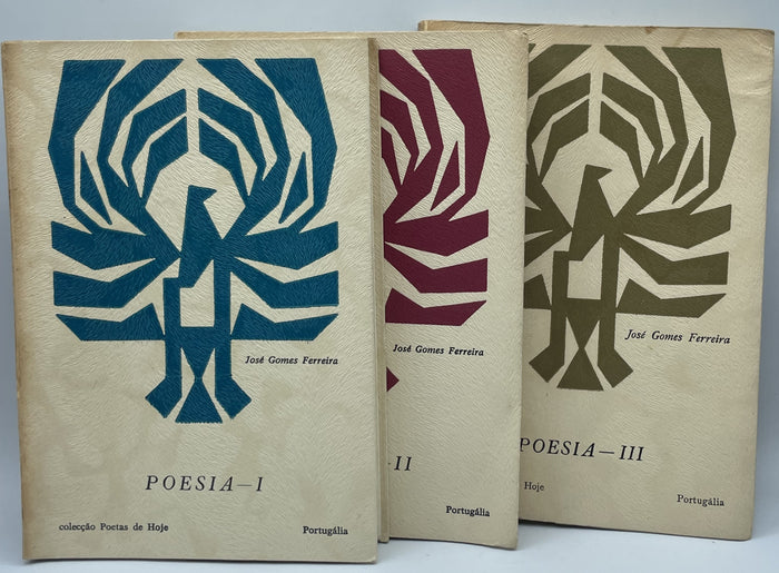Poesia de José Gomes Ferreira (3 volumes)