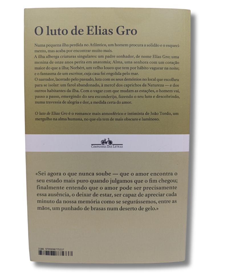 O Luto de Elias Gro