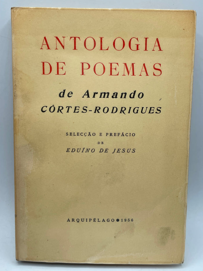 Antologia de Poemas de Armando Côrtes-Rodrigues