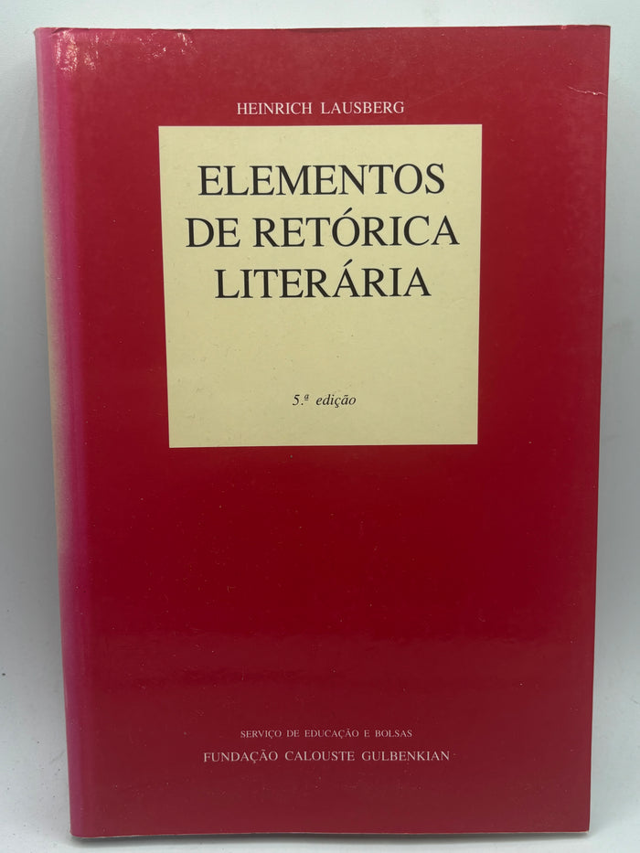 Elementos de Retórica Literária