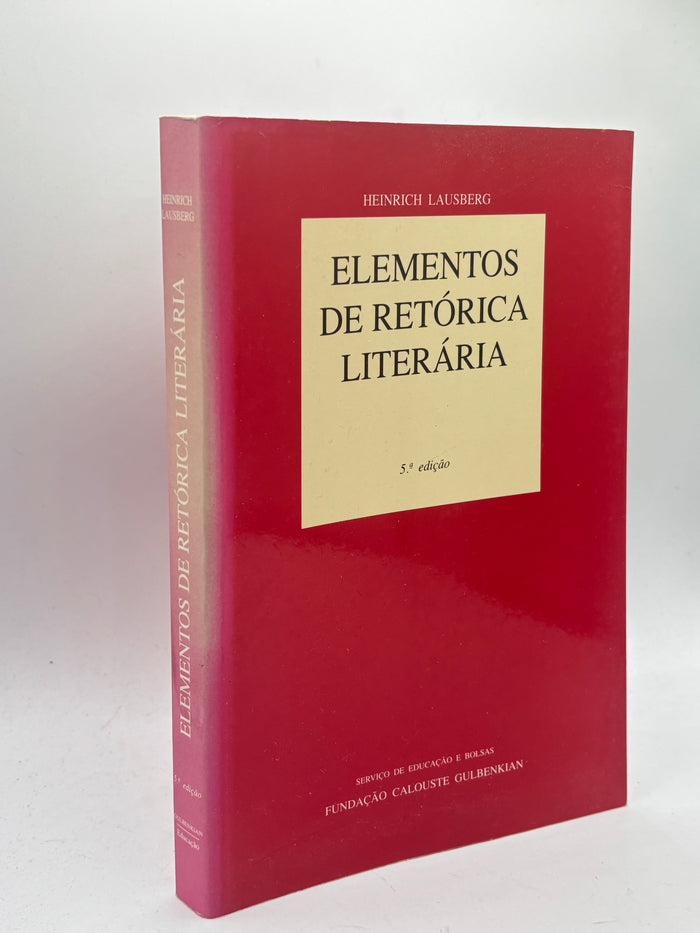 Elementos de Retórica Literária